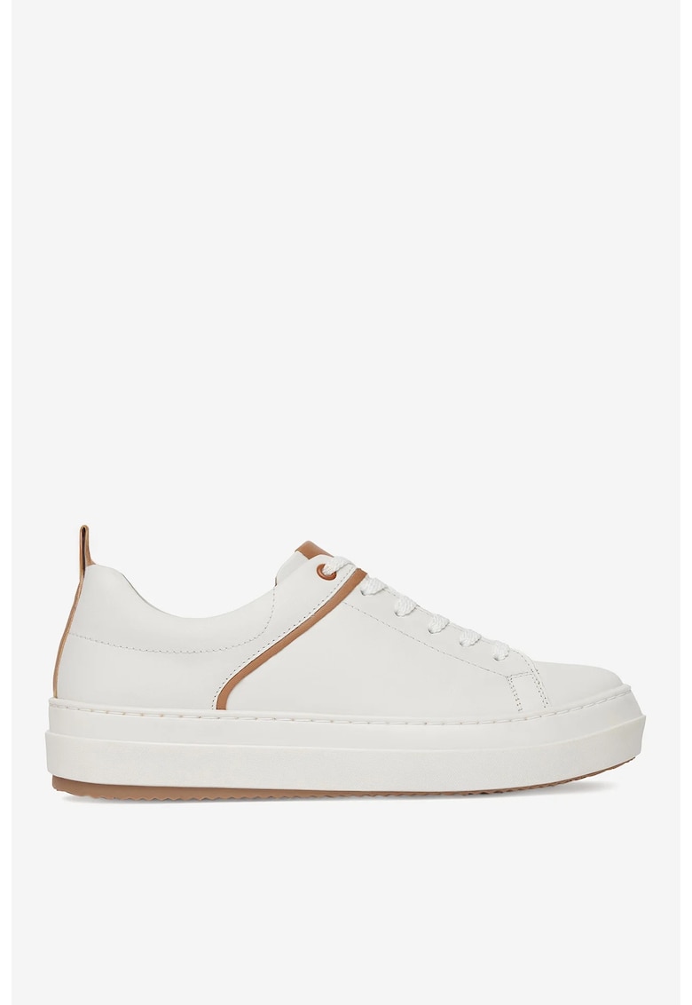 Pantofi dama  5903698192628 - Piele naturala - Alb - Alb