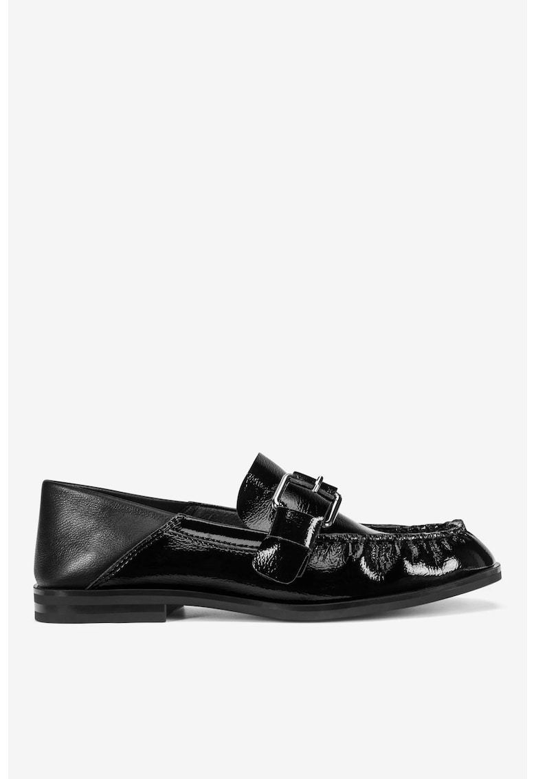 Mocasini dama  5903698601182 - Piele naturala - Negru - Negru