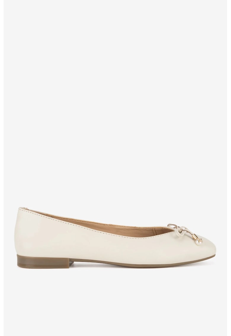 Balerini  5903698602844 - Piele naturala - Bej - Bej