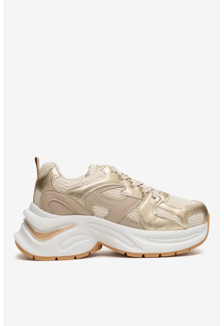 Pantofi dama  5903698764092 - Sintetic - Auriu - Auriu