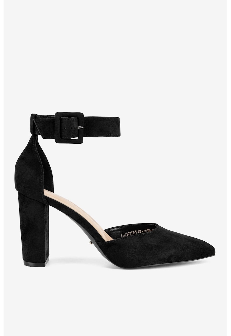 Pantofi dama  5903698763316 - Textil - Negru - Negru