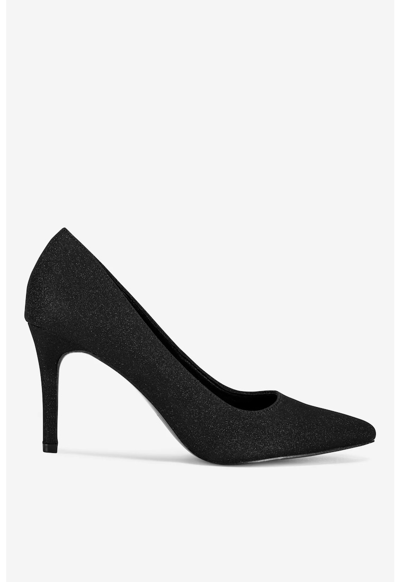 Oferte la Pantofi dama  5904862302706 - Textil - Negru - Negru