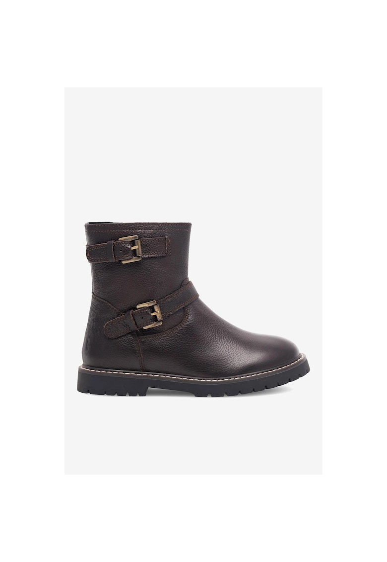 Ghete fete  5905588102038 - Piele naturala - 26 EU - Maro