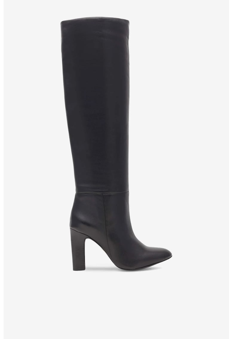 Cizme dama  5905588004899 - Piele naturala - Negru - Negru