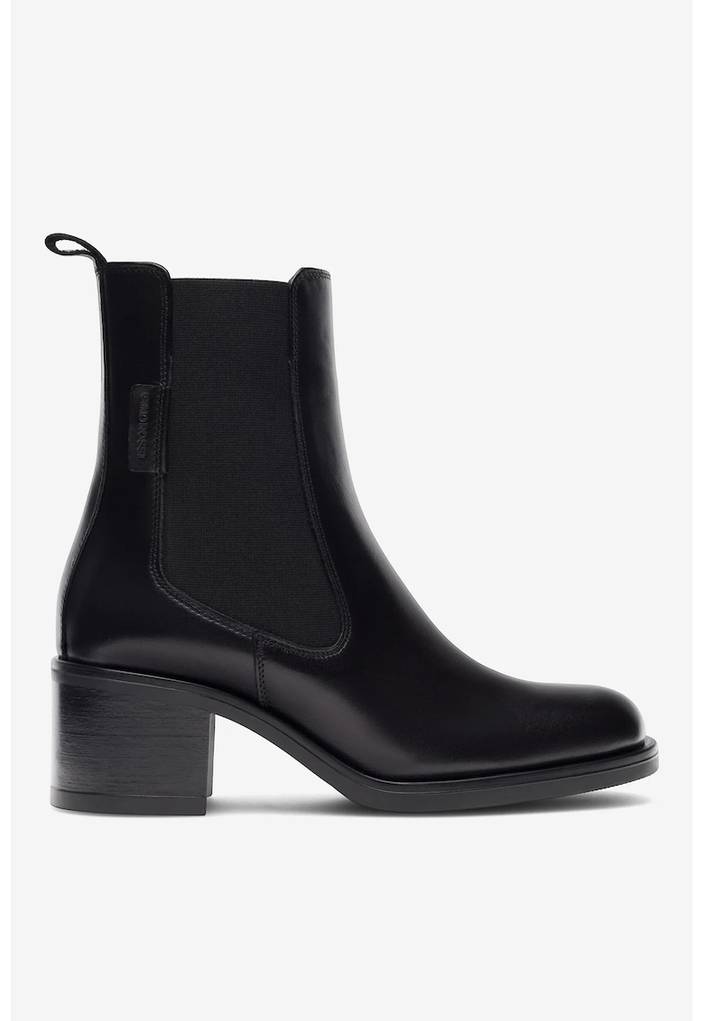 Ghete dama  5905588143055 - Piele naturala - Negru - Negru