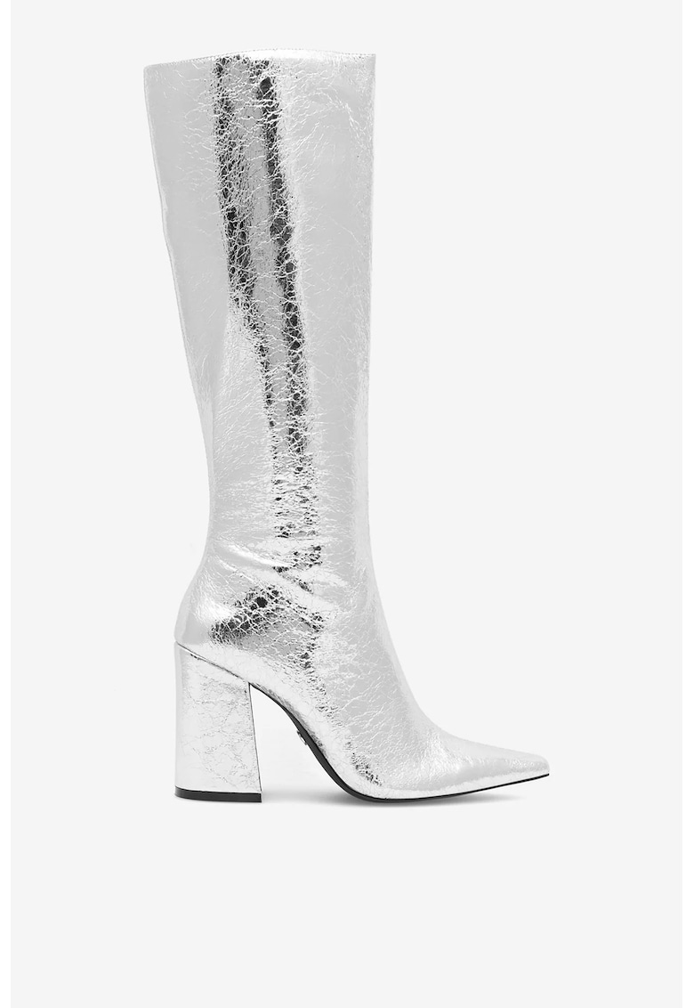Cizme dama  5905588152675 - Sintetic - Argintiu - Argintiu