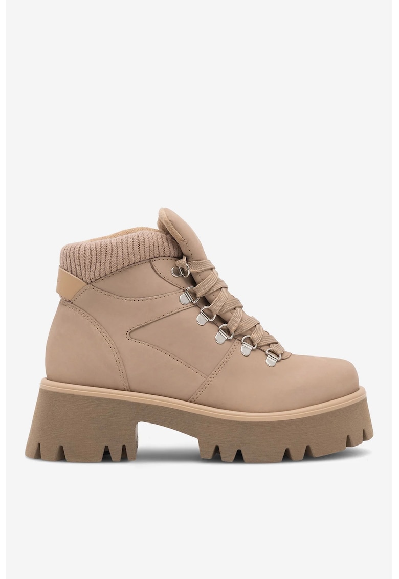 Ghete dama  5905588244851 - Piele naturala - Bej - Bej