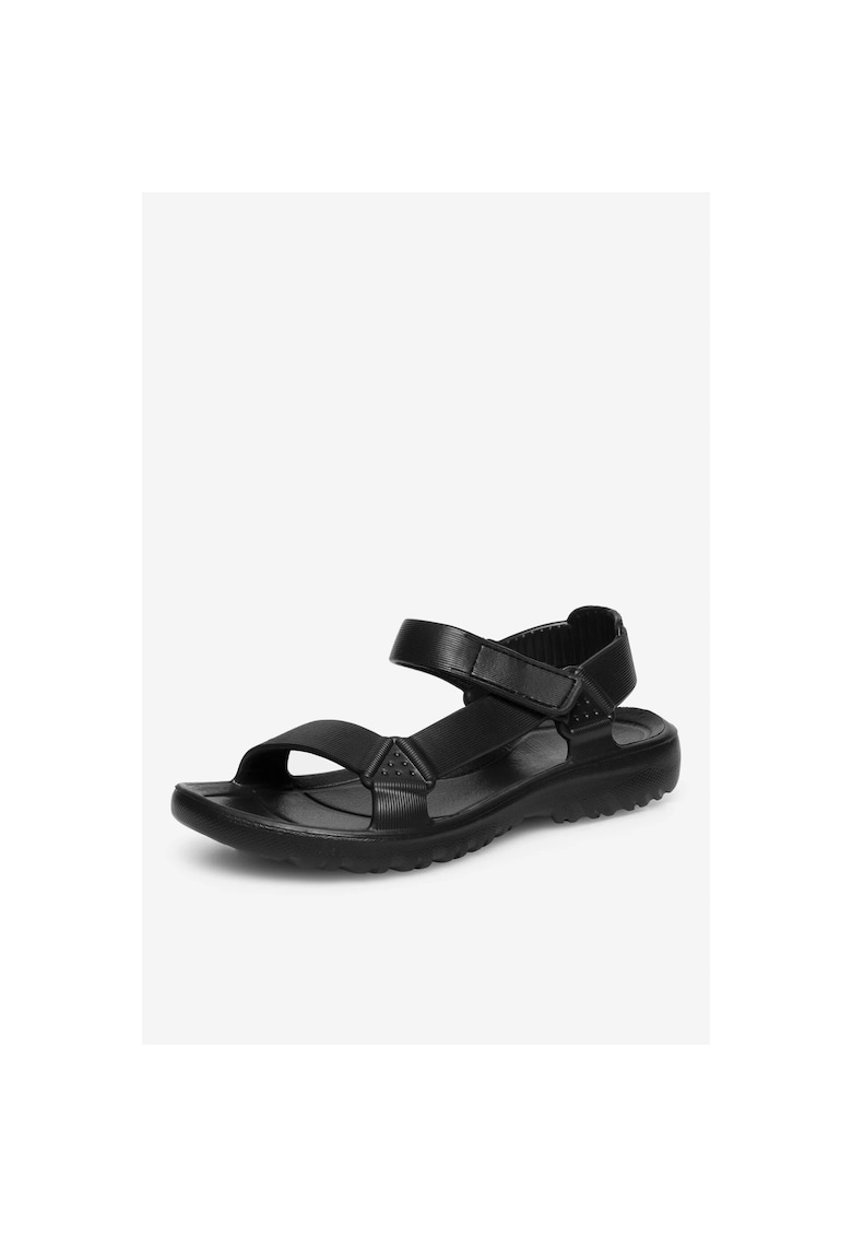 Sandale copii  negru - plastic