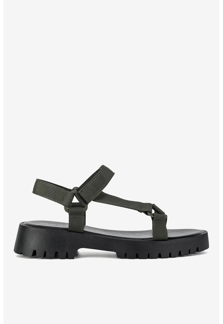 Sandale dama  5905588512202 - Textil - Negru - Negru