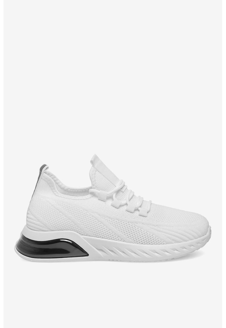 Pantofi dama  5905588582052 - Textil - Alb - Alb