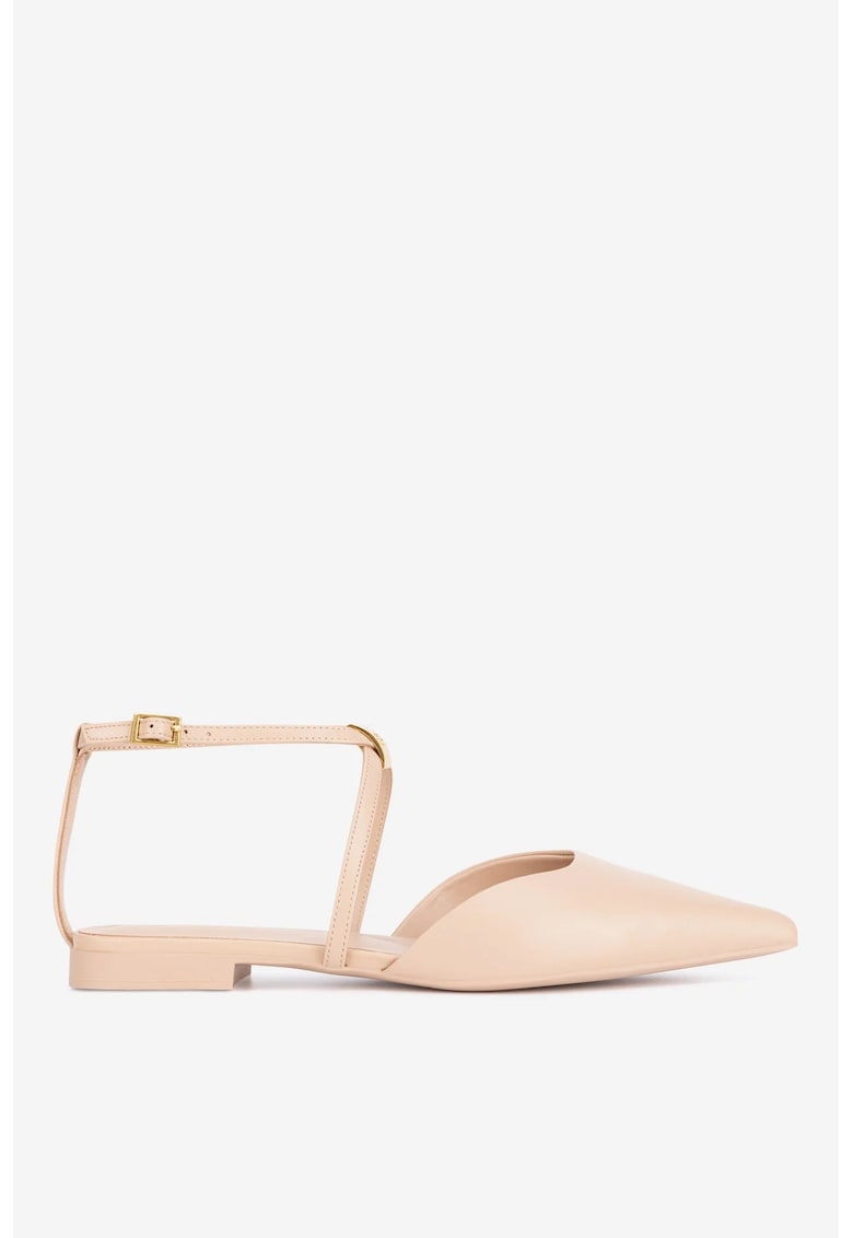 Balerini  5905588588528 - Piele naturala - Bej - Bej