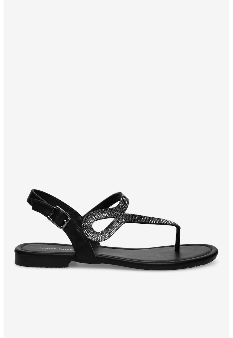 Sandale dama  5905588612834 - Sintetic - Negru - Negru