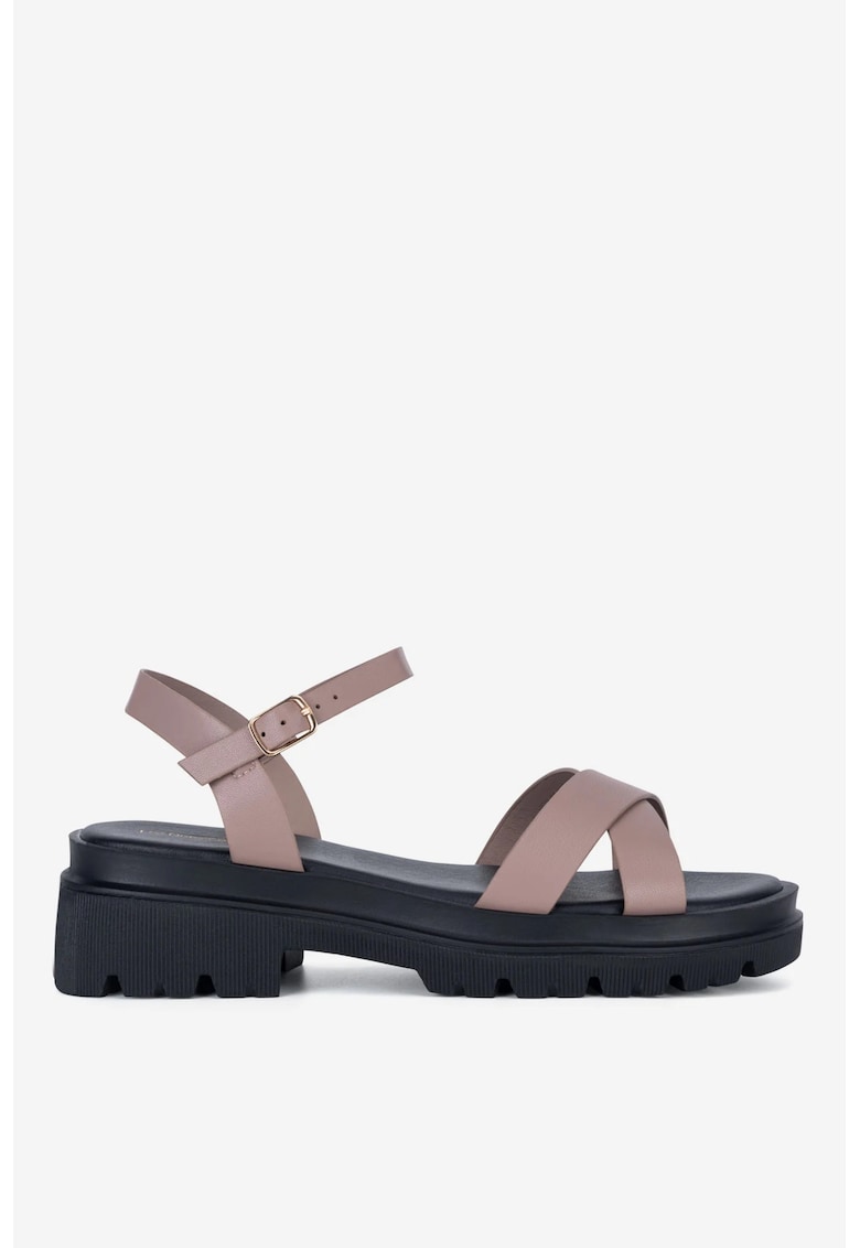 Sandale dama  5905588696841 - Sintetic - Negru - Negru