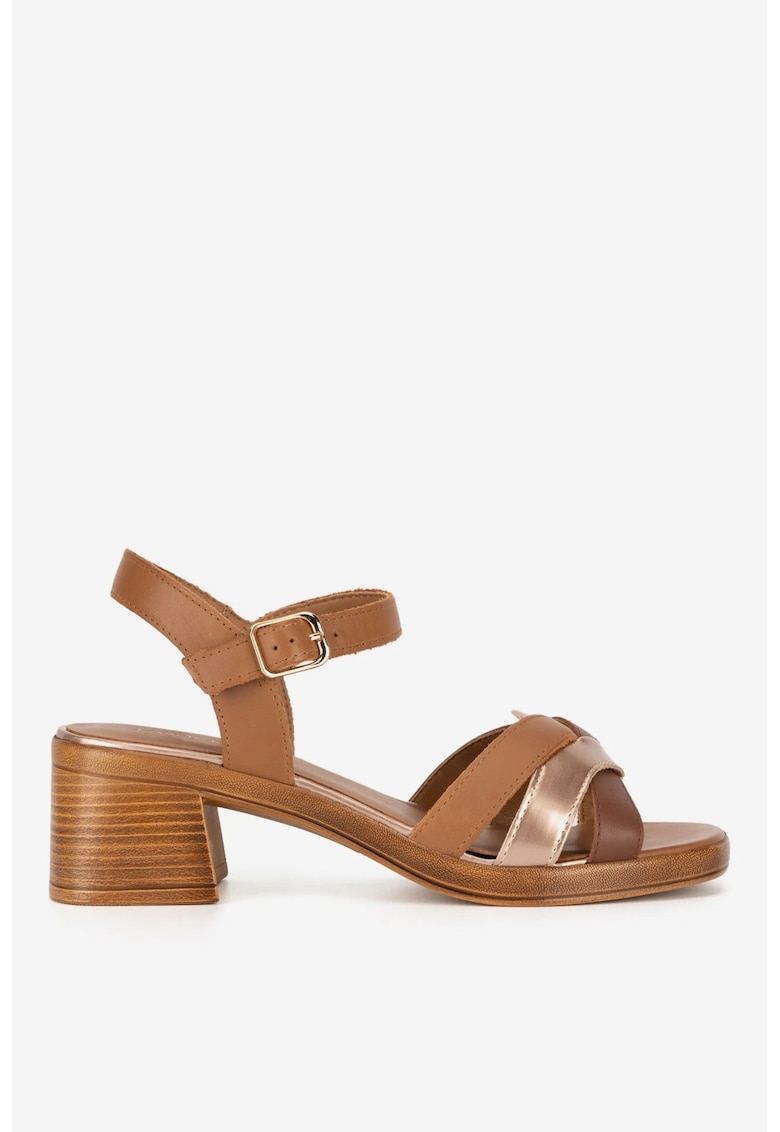 Sandale dama  5905588689539 - Piele naturala - 41 EU - Maro