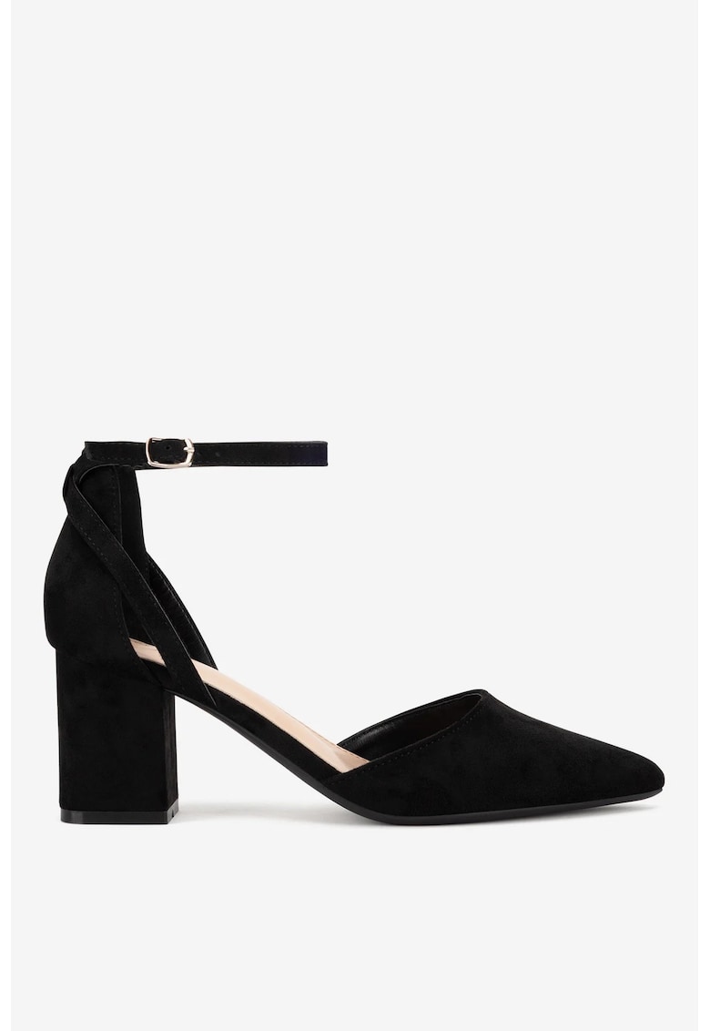 Pantofi dama  5905588728245 - Textil - Negru - Negru