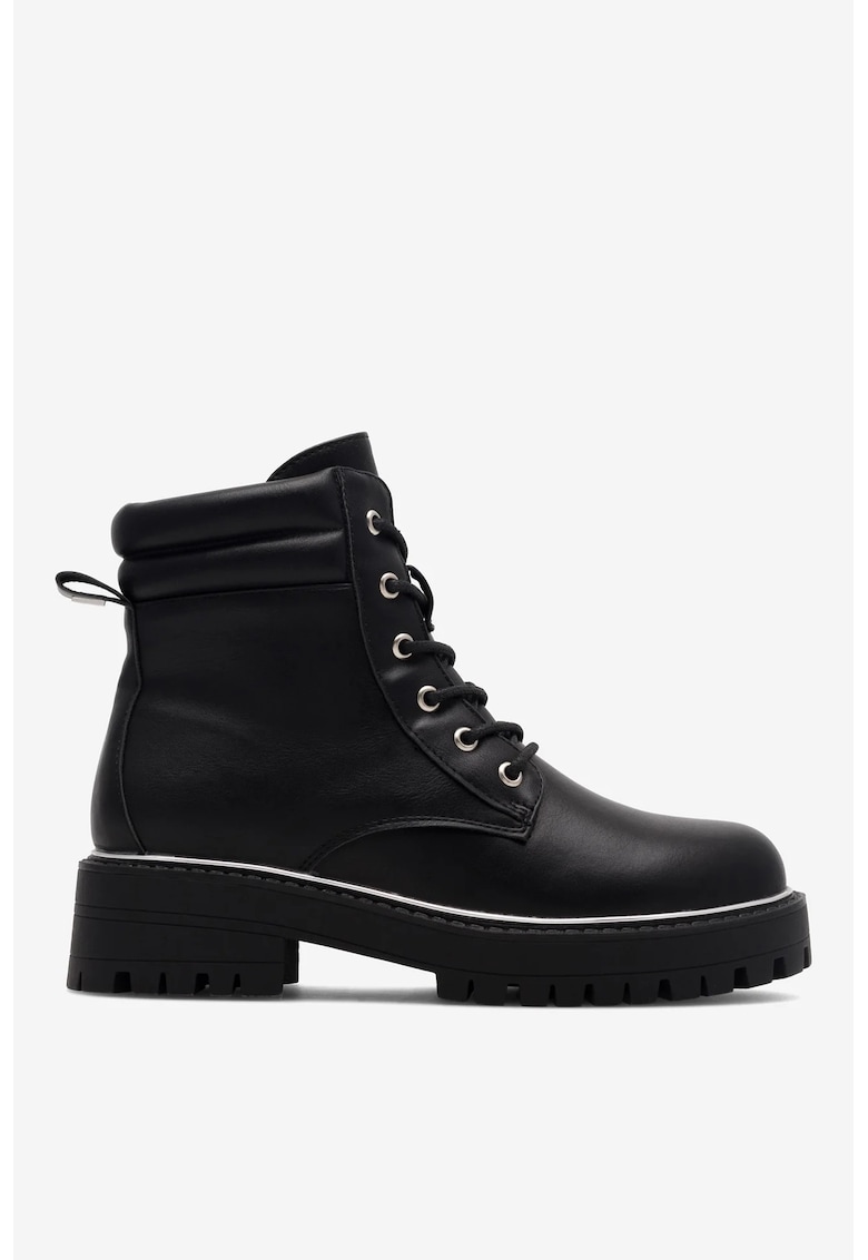 Ghete dama  5905588757962 - Sintetic - Negru - Negru