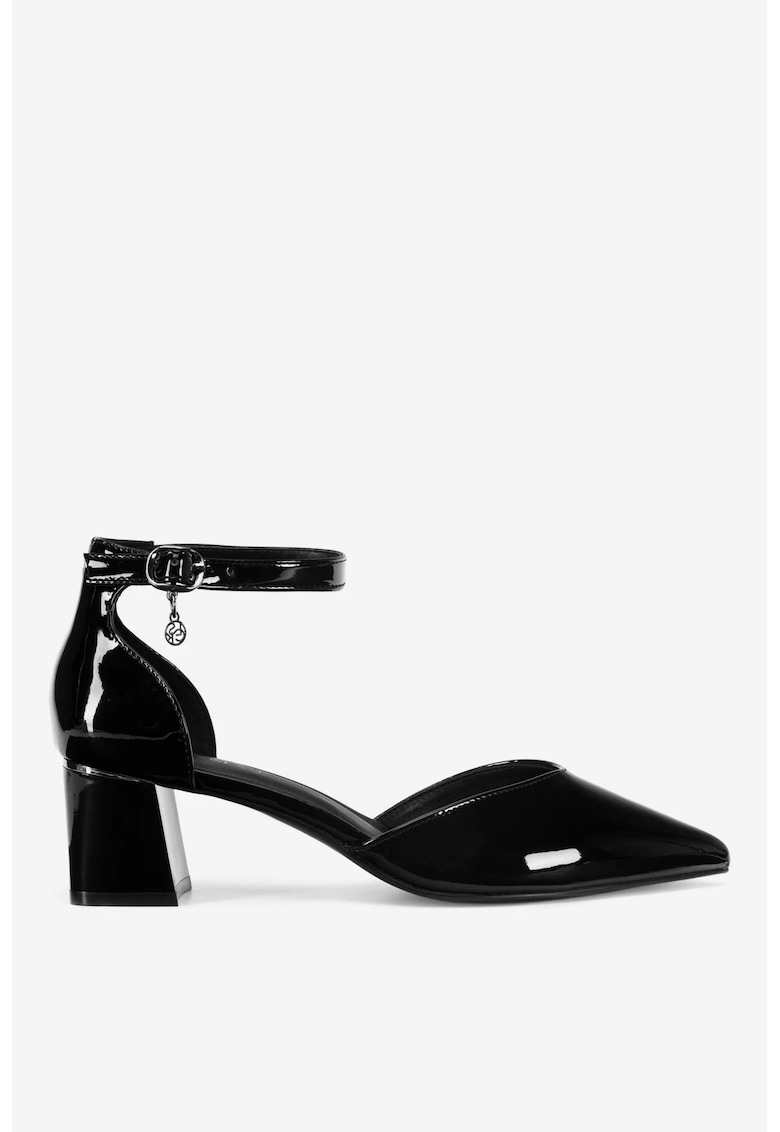 Pantofi dama 5905588820628 - Sintetic - Negru - Negru