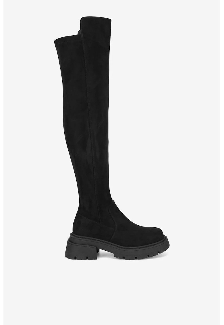 Cizme dama 5905588841760 - Textil - Negru - Negru