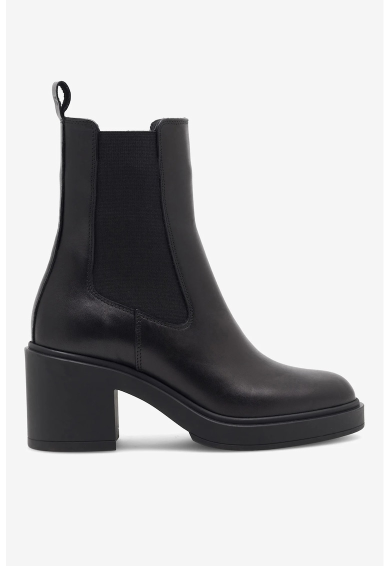 Ghete dama 5905588844938 - Piele naturala - Negru - Negru