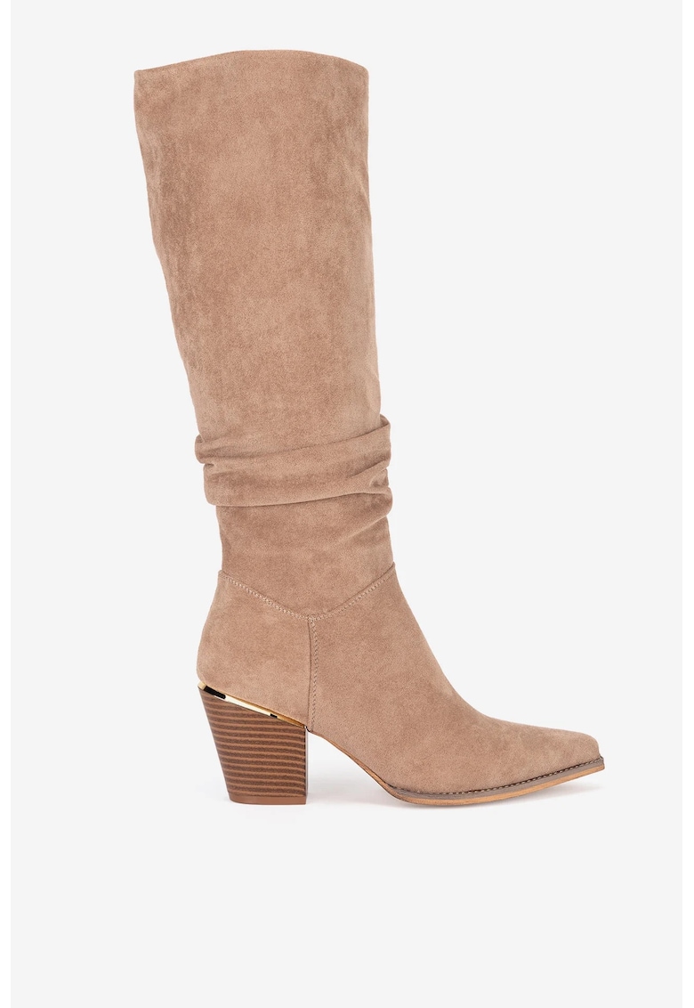 Cizme dama 5905588852773 - Textil - Bej - Bej