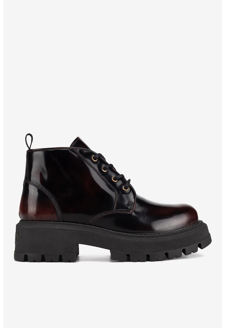 Ghete dama 5905588856306 - Piele naturala - Rosu - Rosu