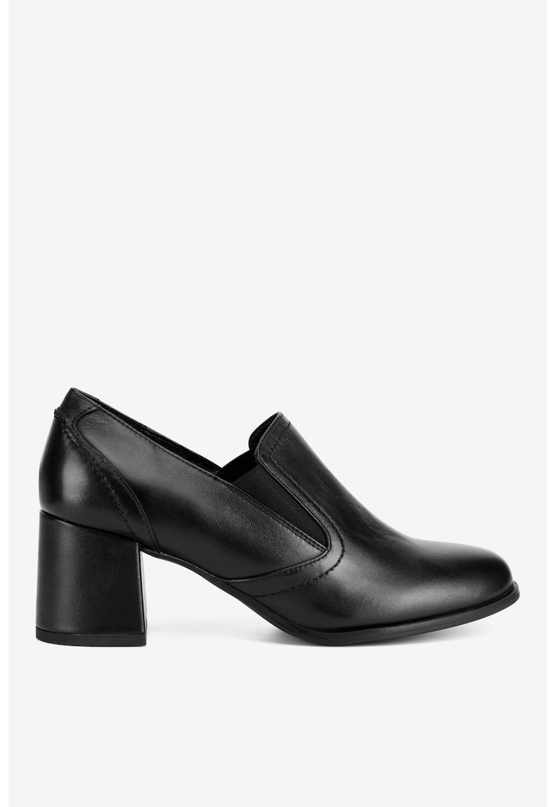 Pantofi dama 5905588857181 - Piele naturala - Negru - Negru