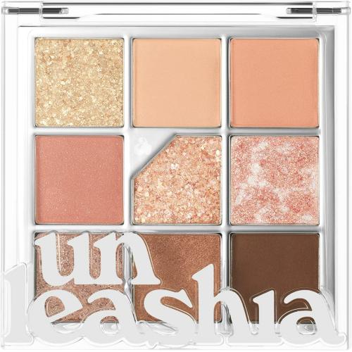 UNLEASHIA Glitterpedia Eye Palette Fard de pleoape No. 3 All of Coralpink 6.6 gr