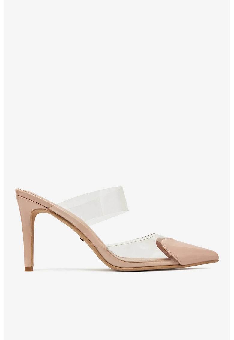 Papuci dama  Sintetic - Bej -