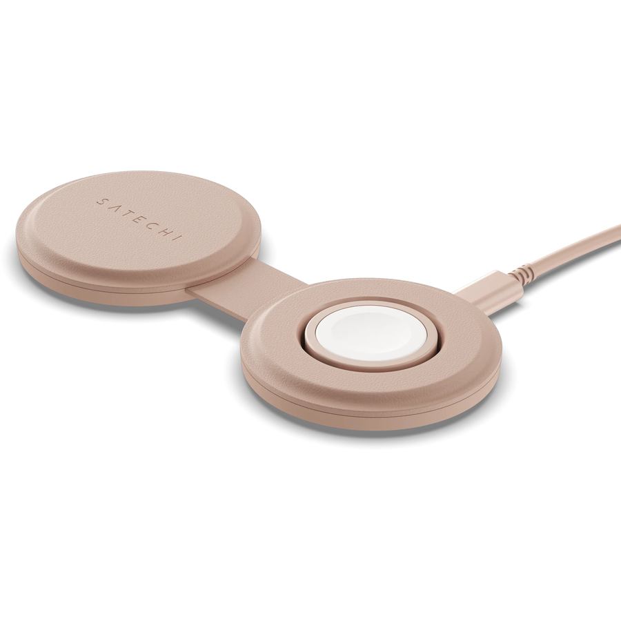Incarcator OntheGo 2-in-1 Wireless Desert Rose