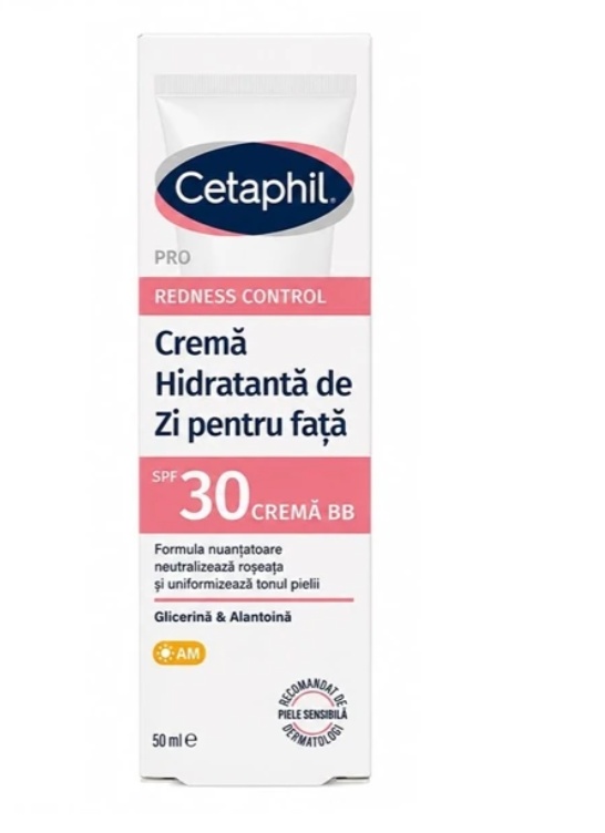 Oferte la Crem hidratant de zi cu SPF 30 Cetaphil PRO Redness Control (Concentratie: Crema, Gramaj: 50 ml)