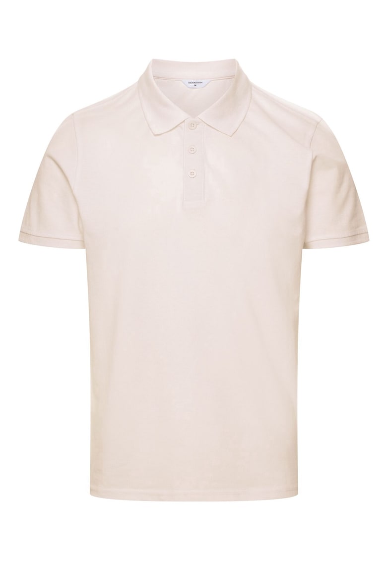 Tricou polo Mile Alb L - Alb