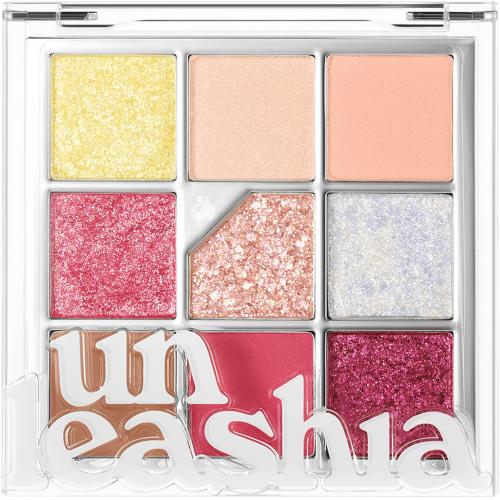 UNLEASHIA Glitterpedia Eye Palette Fard de pleoape No. 7 All of Peach Ade 6.9 gr