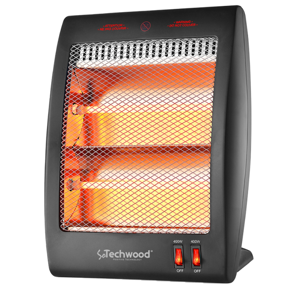 Resigilat!Aeroterma cu quartz Techwood TCG-826R, 800W, 2 trepte