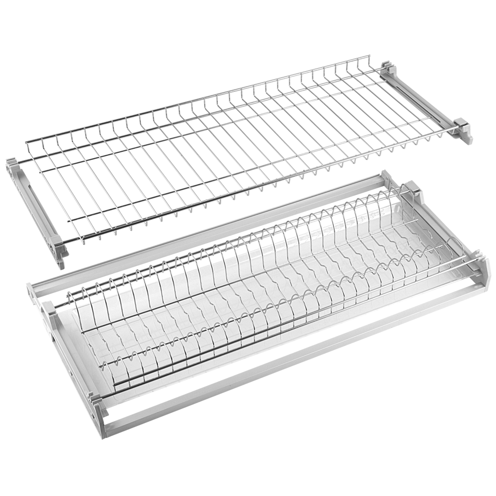Oferte la Scurgator de vase reglabil cu rama aluminiu, crom , 450 mm
