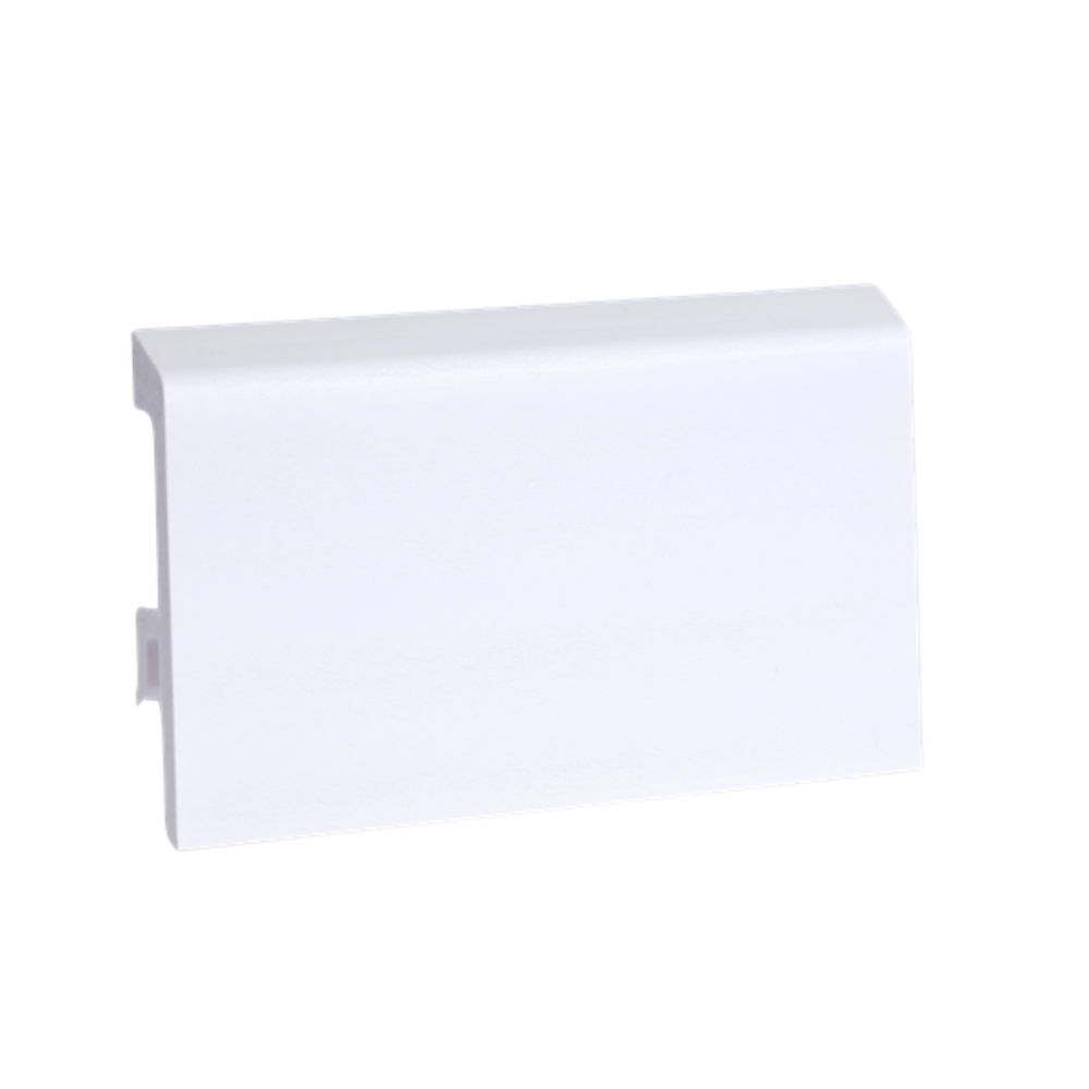 Plinta pardoseala Duflex White Matt 901, polimer flexibil, rezistenta la apa, finisaj mat, alb, 2000 x 80 x 18 mm