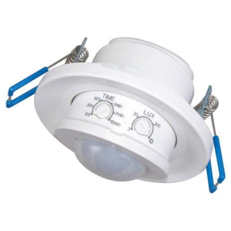 Detector de mișcare cu infraroșu pentru tavan Maclean MCE130, montare încastrată la 360°, 6 m, IP20