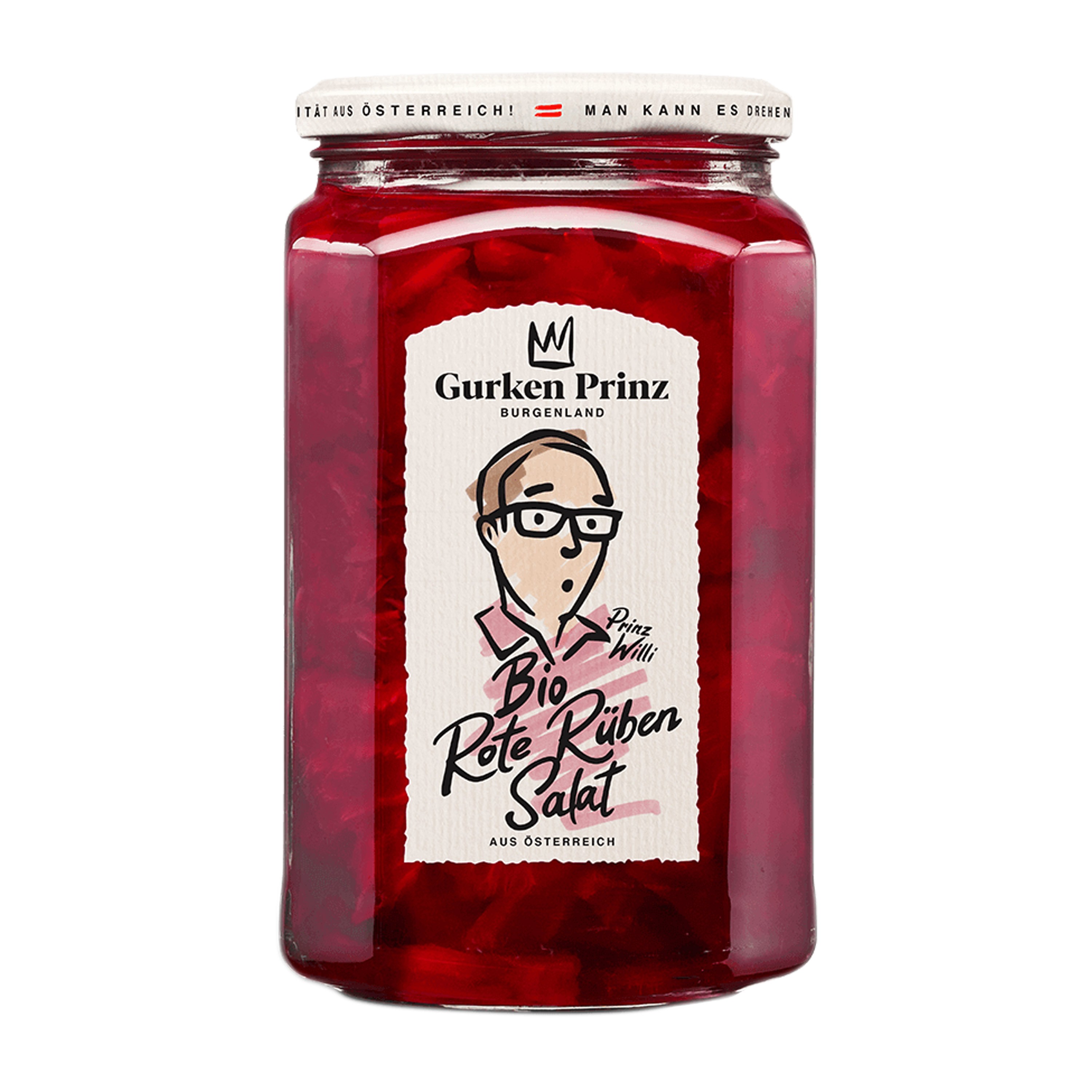 Oferte la Salată bio de sfeclă roșie, 670g Gurken Prinz