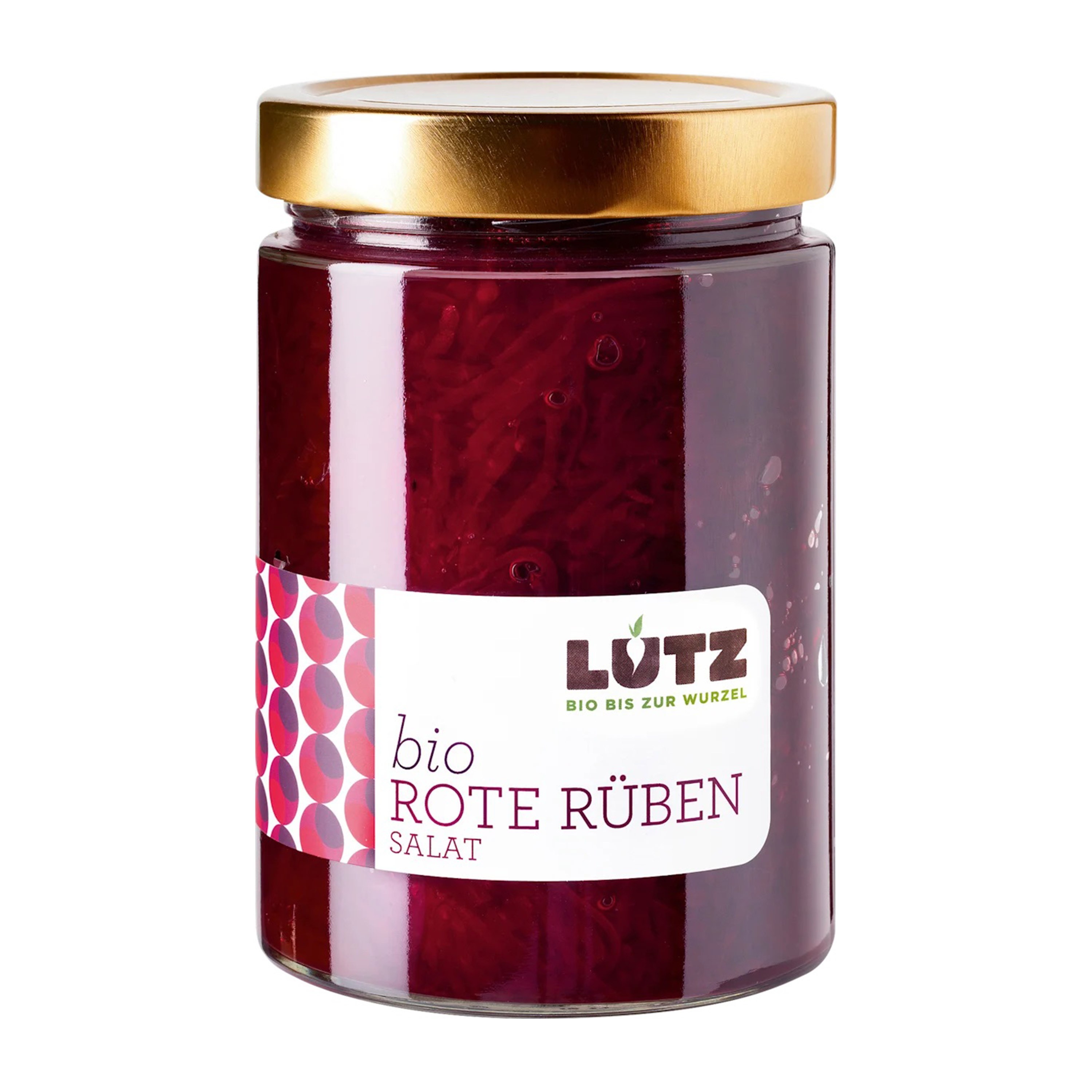 Oferte la Salată bio de sfeclă roșie, 530g Lutz