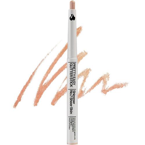 UNLEASHIA Pretty Easy Glitter Stick Fard de pleoape tip creion No. 7 Sheer Skin 0.7 gr