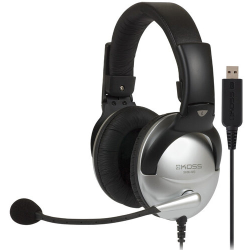 Oferte la Casti Over-Ear SB45 USB Silver / Black