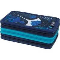Jucarie TriCase Deep Ocean, pencil case (blue, 31 pieces)