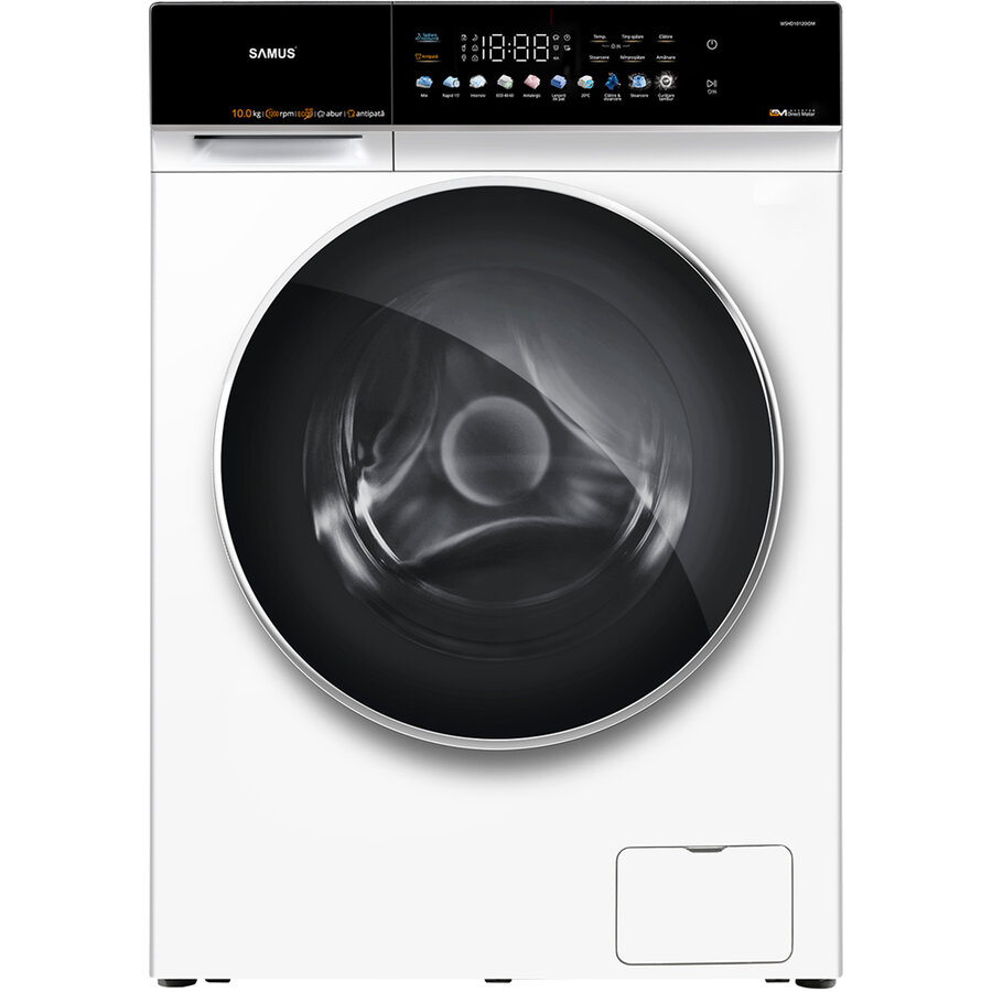 Masina de Spalat Rufe Frontala WSHD10120IDM 10KG 1200RPM Display LED Color 10 Programe Clasa A Alb