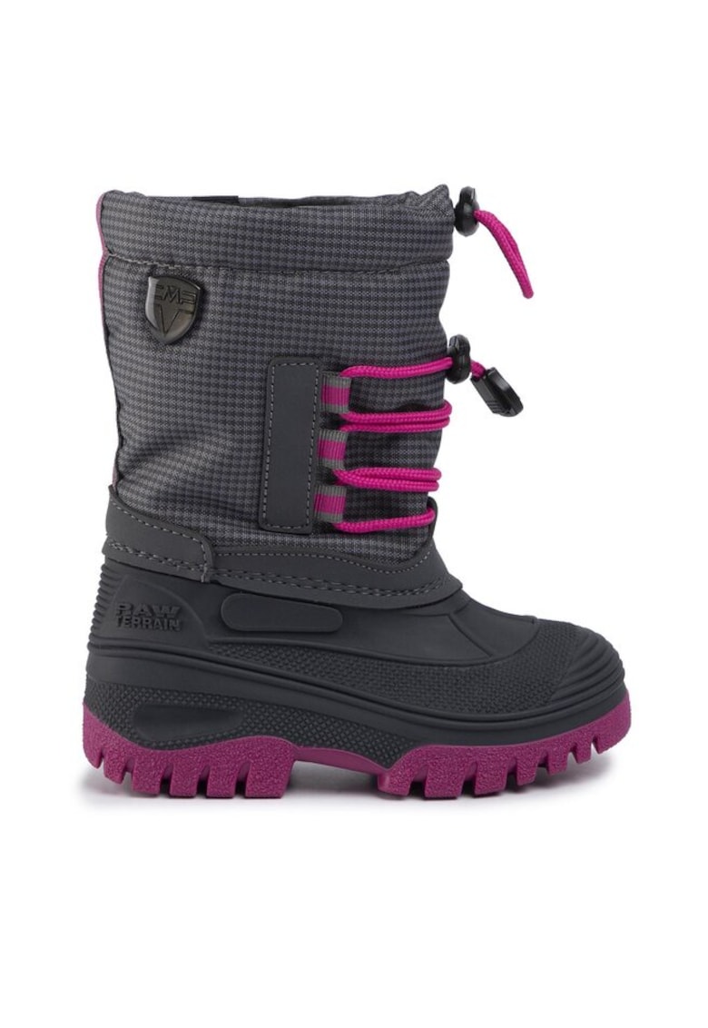 Ghete si bocanci sport copii  206359698 - Sintetic/Textil - Gri