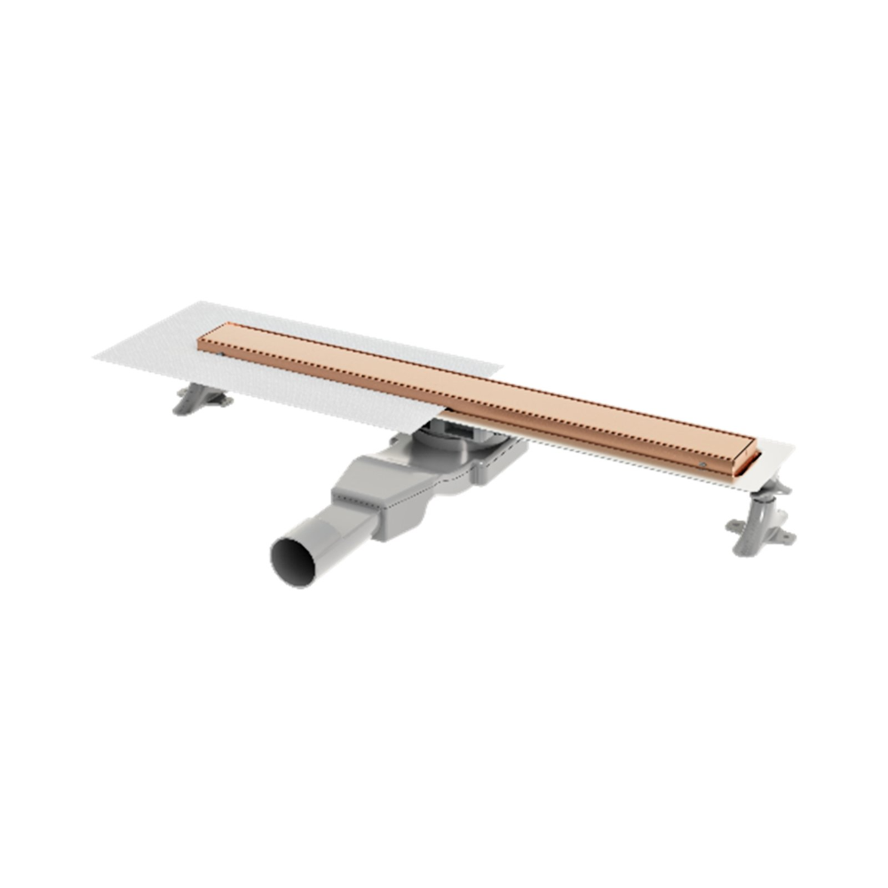 Rigola dus Wirquin, gratar si grila reversibila, bronz periat, 60 cm