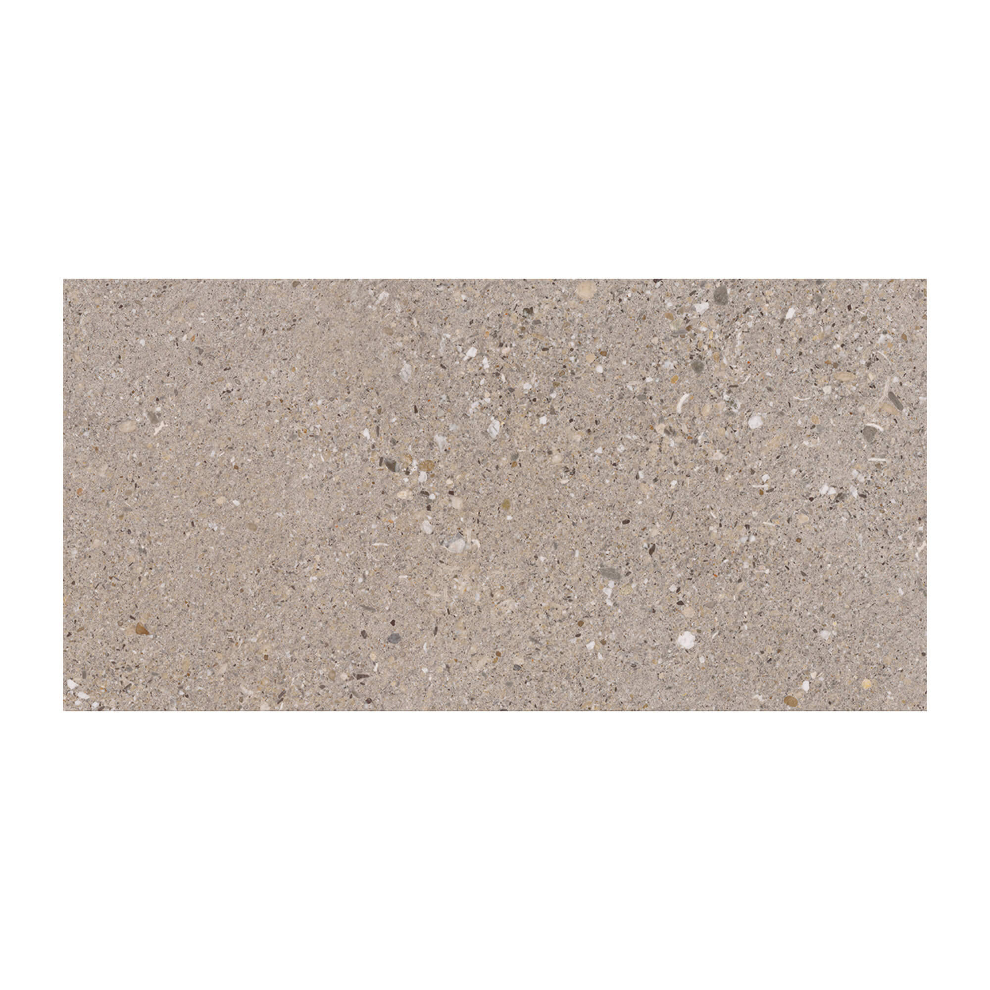 Oferte la Gresie interior/exterior Cesarom Breccia, portelanata, rectificata, maro, mat, decor beton, clasa aderenta R10, PEI 4, 60 x 30 cm