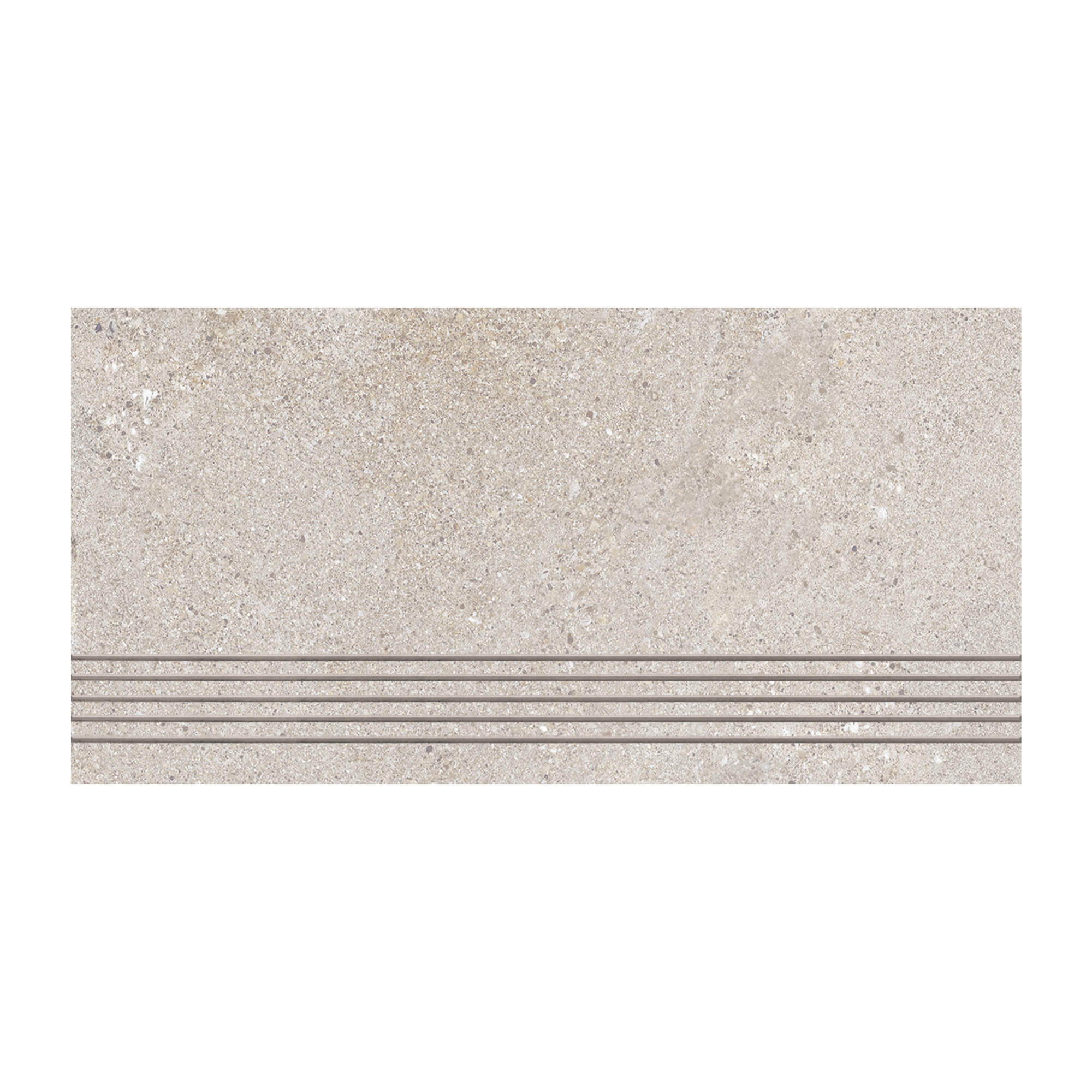 Oferte la Treapta interior/exterior Cesarom Cementino, grej, mat, aspect ciment, PEI 4, 9 mm, 60 x 30 cm