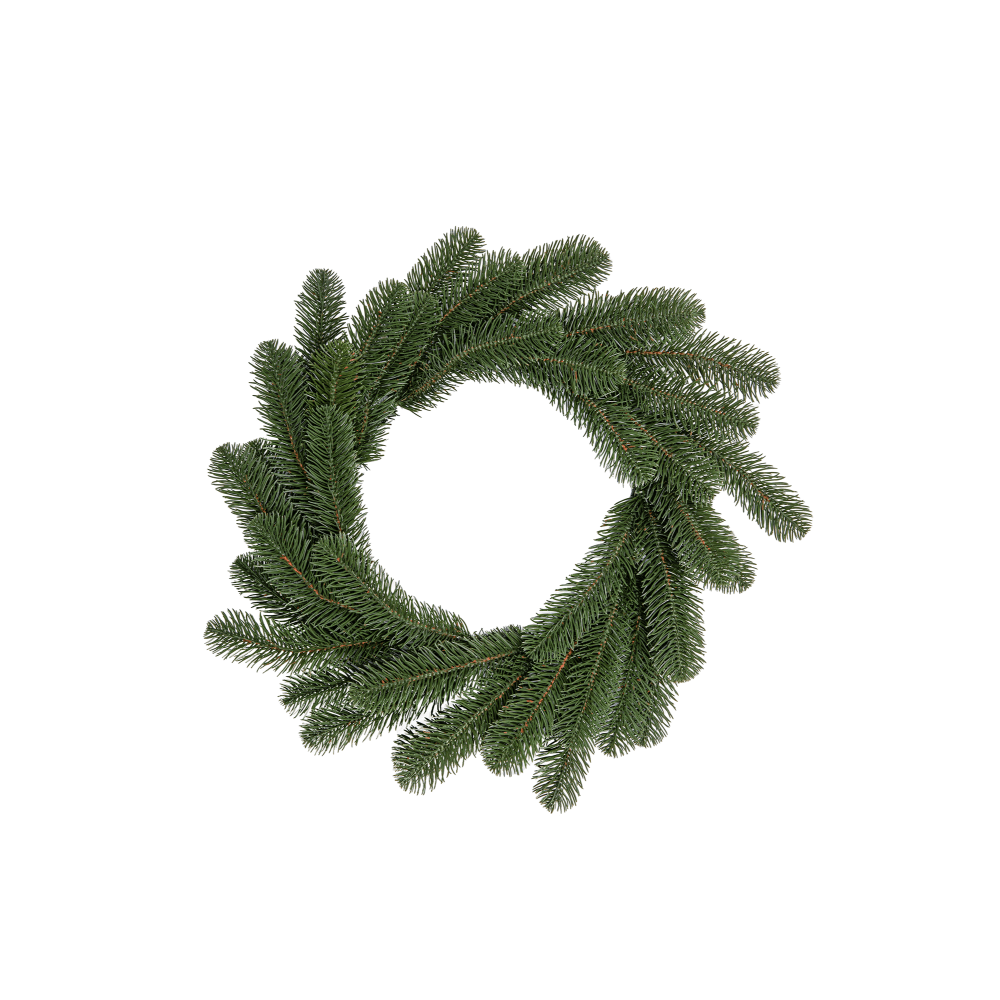Oferte la Coronita brad artifical Alpin, verde, diametru 40 cm