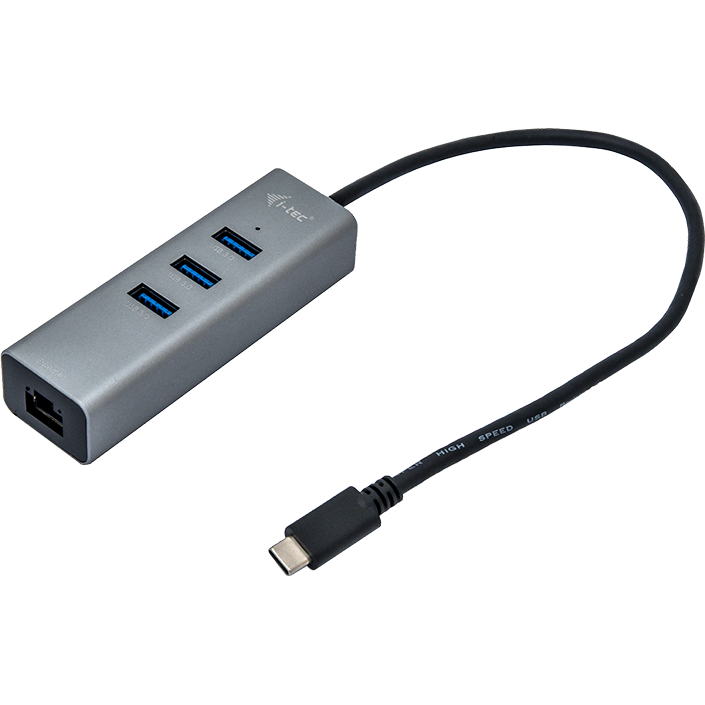 Oferte la Hub Extern C31METALG3HUB Metal 3 Porturi USB 3.0 1x RJ45 LED Gri