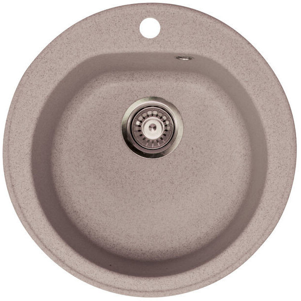 Oferte la Chiuveta Bucatarie X Venera E510 Granit  Diametru 510MM Sifon 90MM Bej