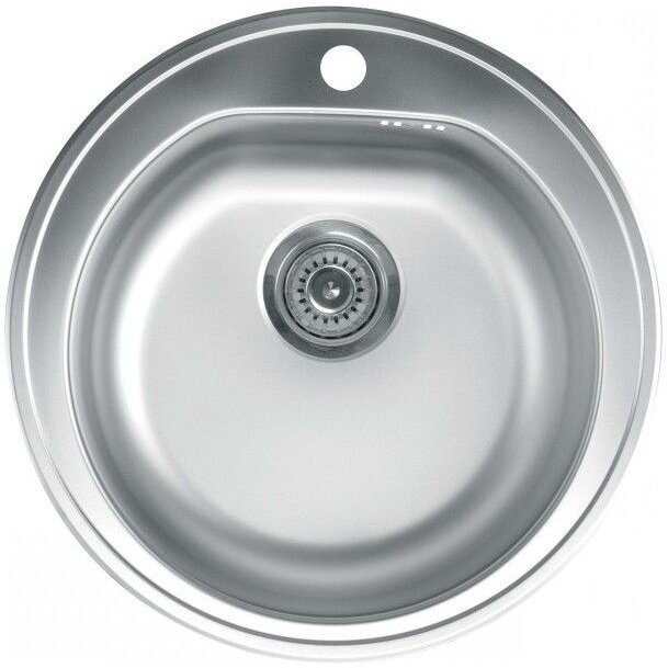 Chiuveta Bucatarie X Venera 510E Diametru 510MM Sifon 90MM Inox